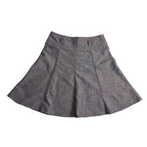 Have A Line Skirt Flare Women's Size Medium Gray